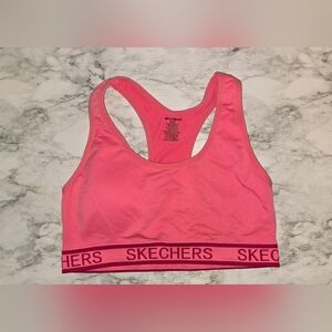 Sketchers Pink Sports Bra